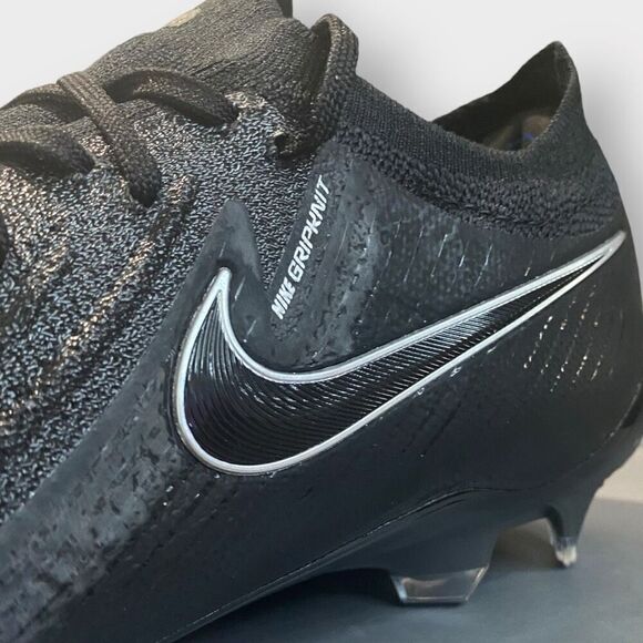 Nike Phantom GX II 2 Elite FG Black Cleats FJ2559-001 Mens size 7.5 / Womens 9